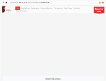 Tablet Screenshot of hotelisabeldesegura.com